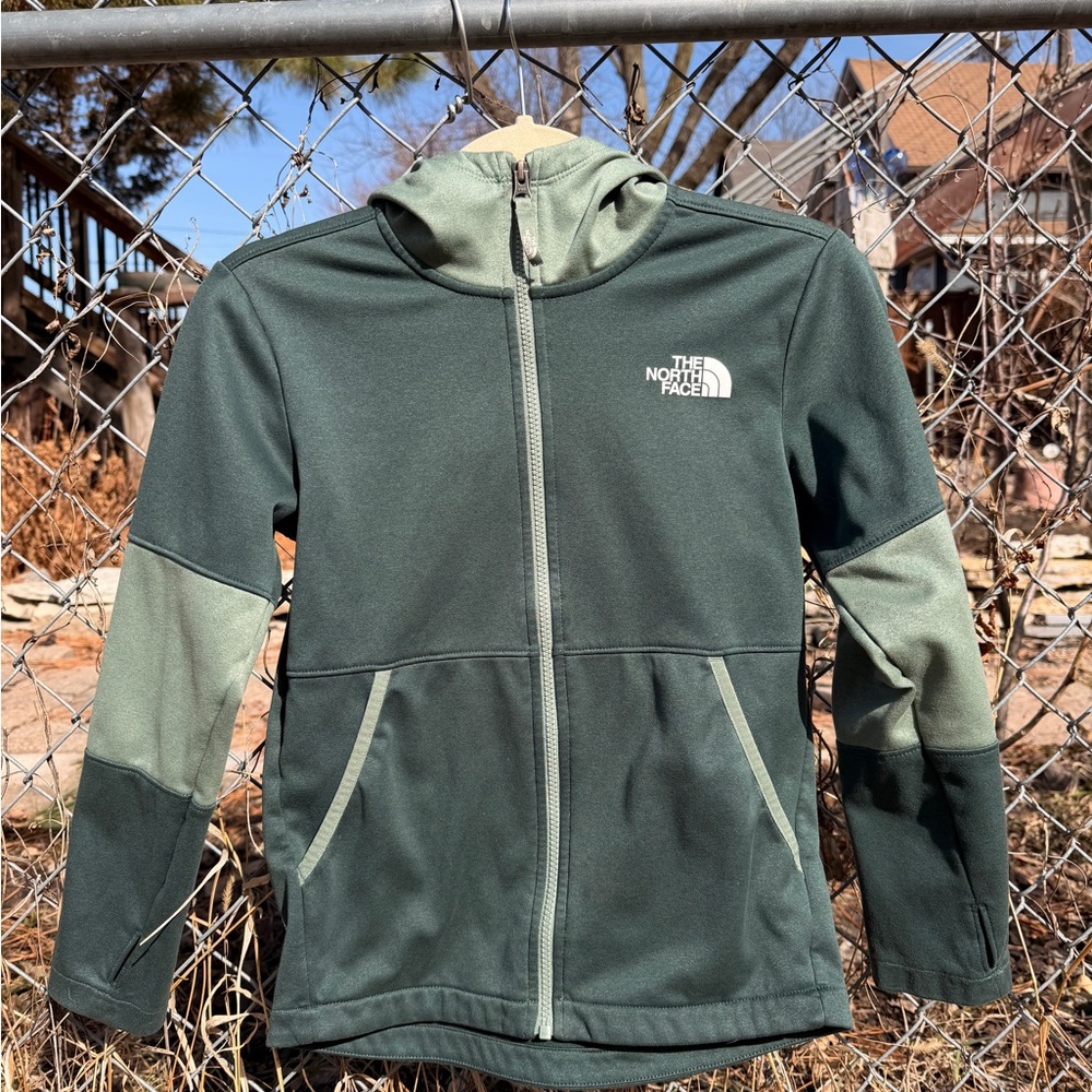 The North Face Two-Tone Green Full-Zip Jacket